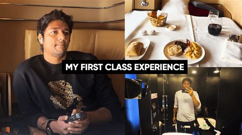 First class Review AI 116 JFK BOM ‪@AirIndiaOfficialAI.